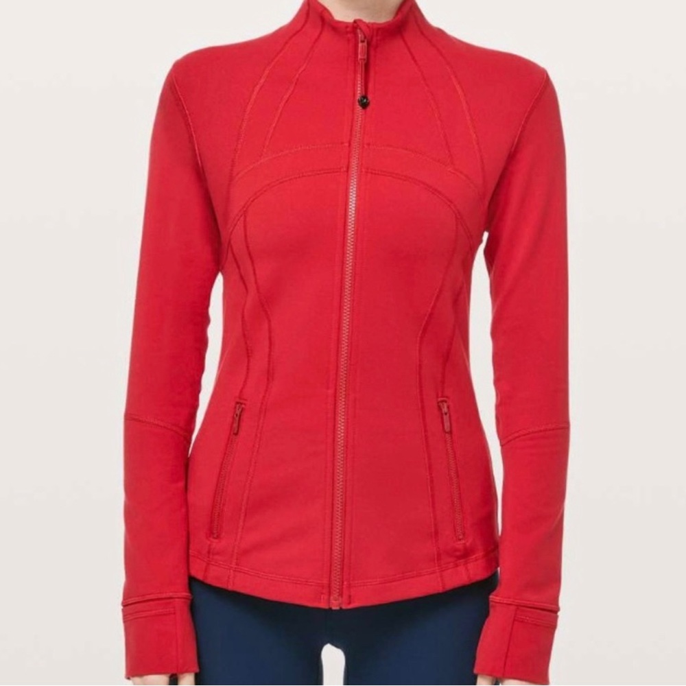 Gently Used Lululemon Define Jacket in Red